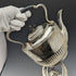 Circa 1900 British Antique Silver Plated Tea Kettle Set JHON WiGFALL